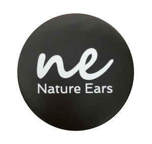 Alucase schwarz rund Nature Ears